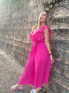 Hot Pink Jumpsuit 🌺