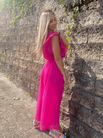 Load image into Gallery viewer, Hot Pink Jumpsuit 🌺
