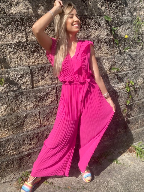 Hot Pink Jumpsuit 🌺