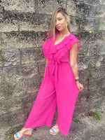 Load image into Gallery viewer, Hot Pink Jumpsuit 🌺
